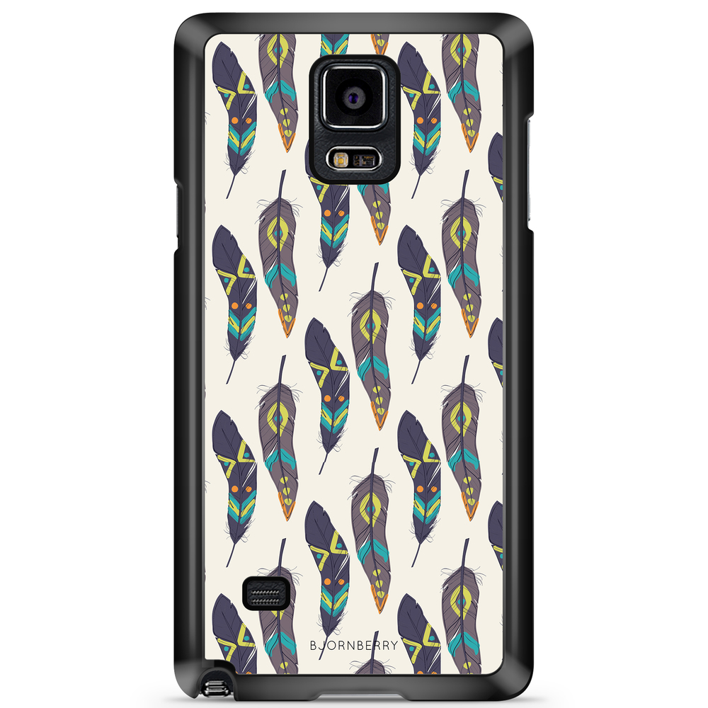Samsung Galaxy Note 4 Case - Ethnic Feathers