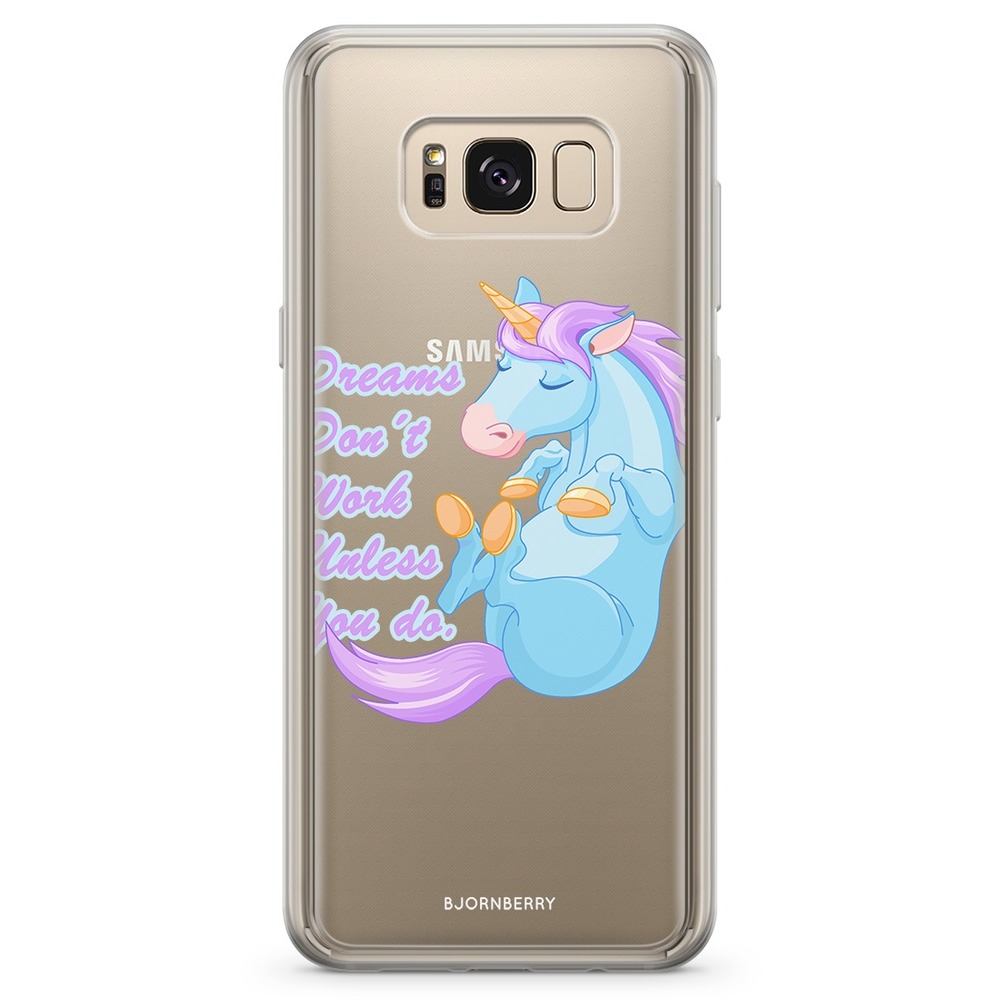 Samsung Galaxy S8 Plus Fashion Skal - Drömcitat