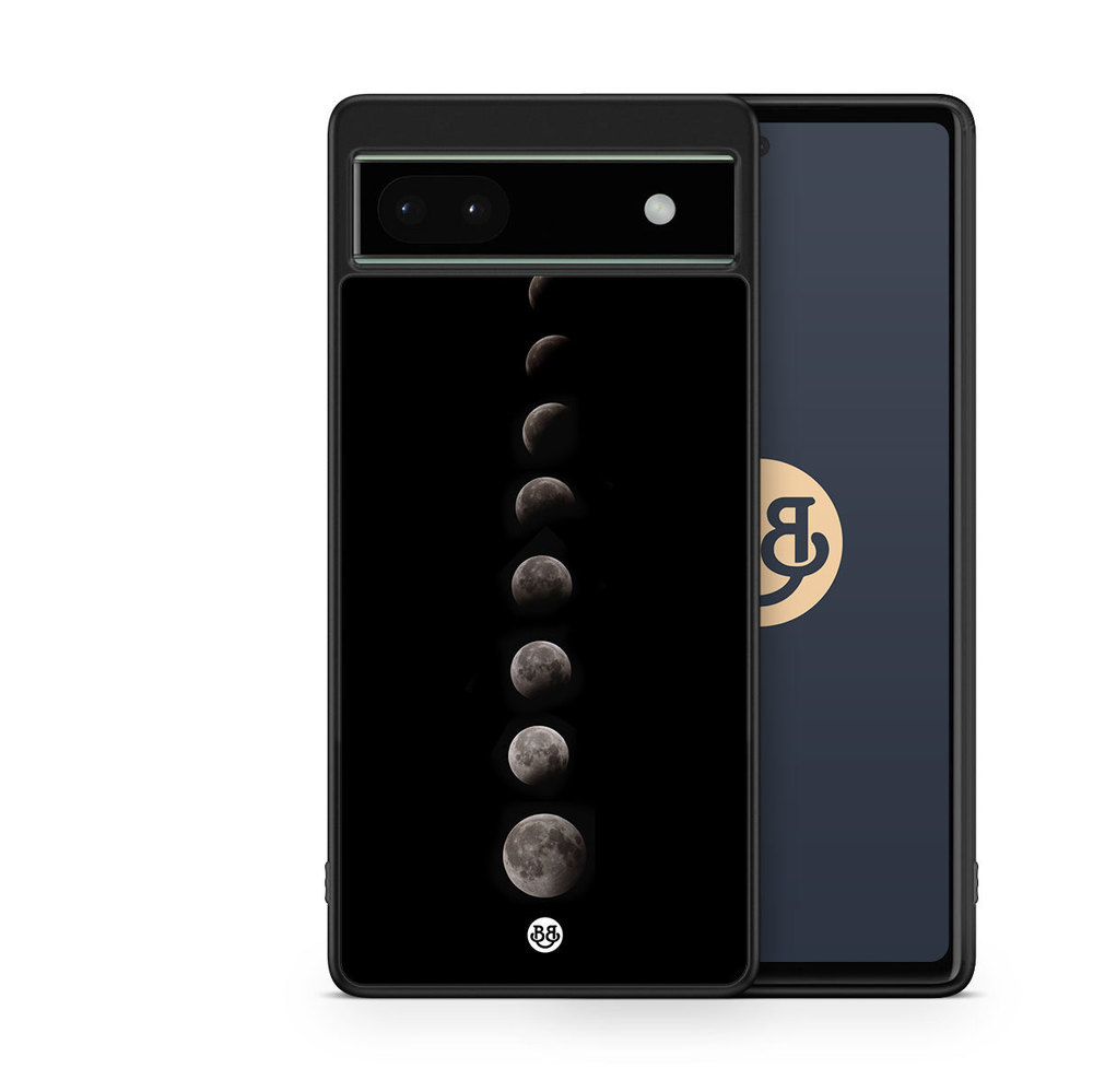 Google Pixel 6a Case - Moon phases