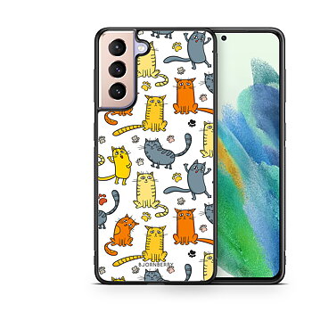 Samsung Galaxy S21 FE 5G Case - Cat Pattern