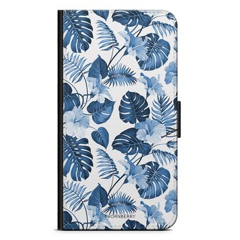 Sony Xperia X Compact Wallet Case - Blue Flowers