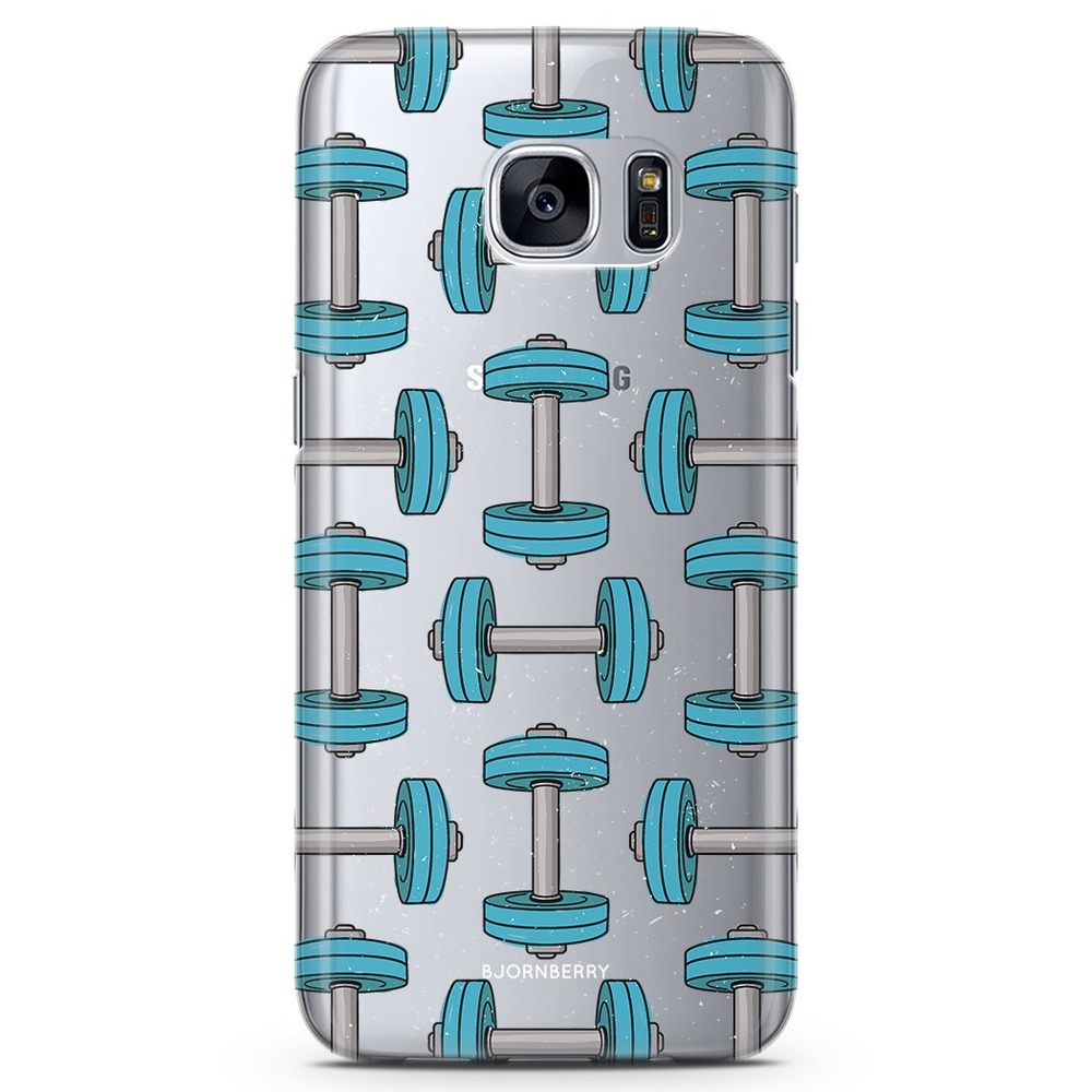 Samsung Galaxy S7 TPU Case - Dumbbells
