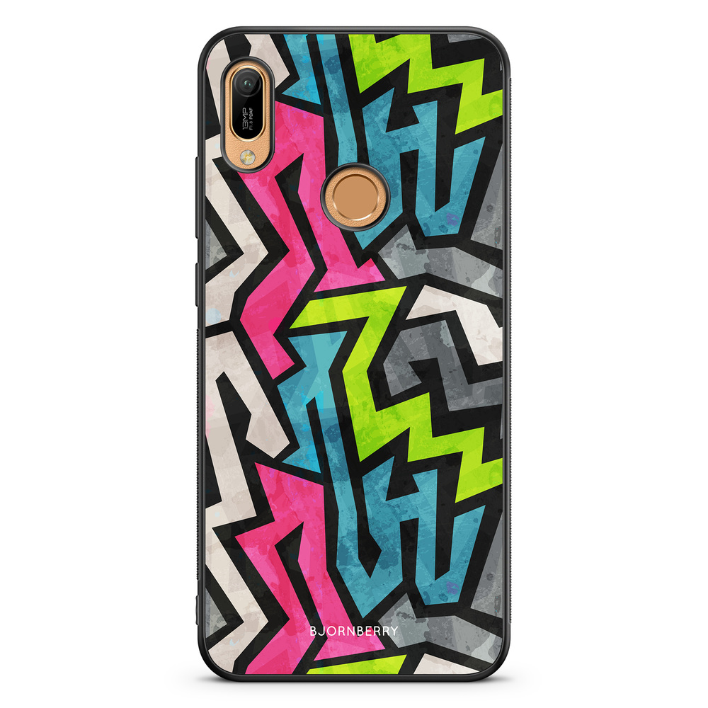 Huawei Y6 2019 Case - Grunge Graffiti