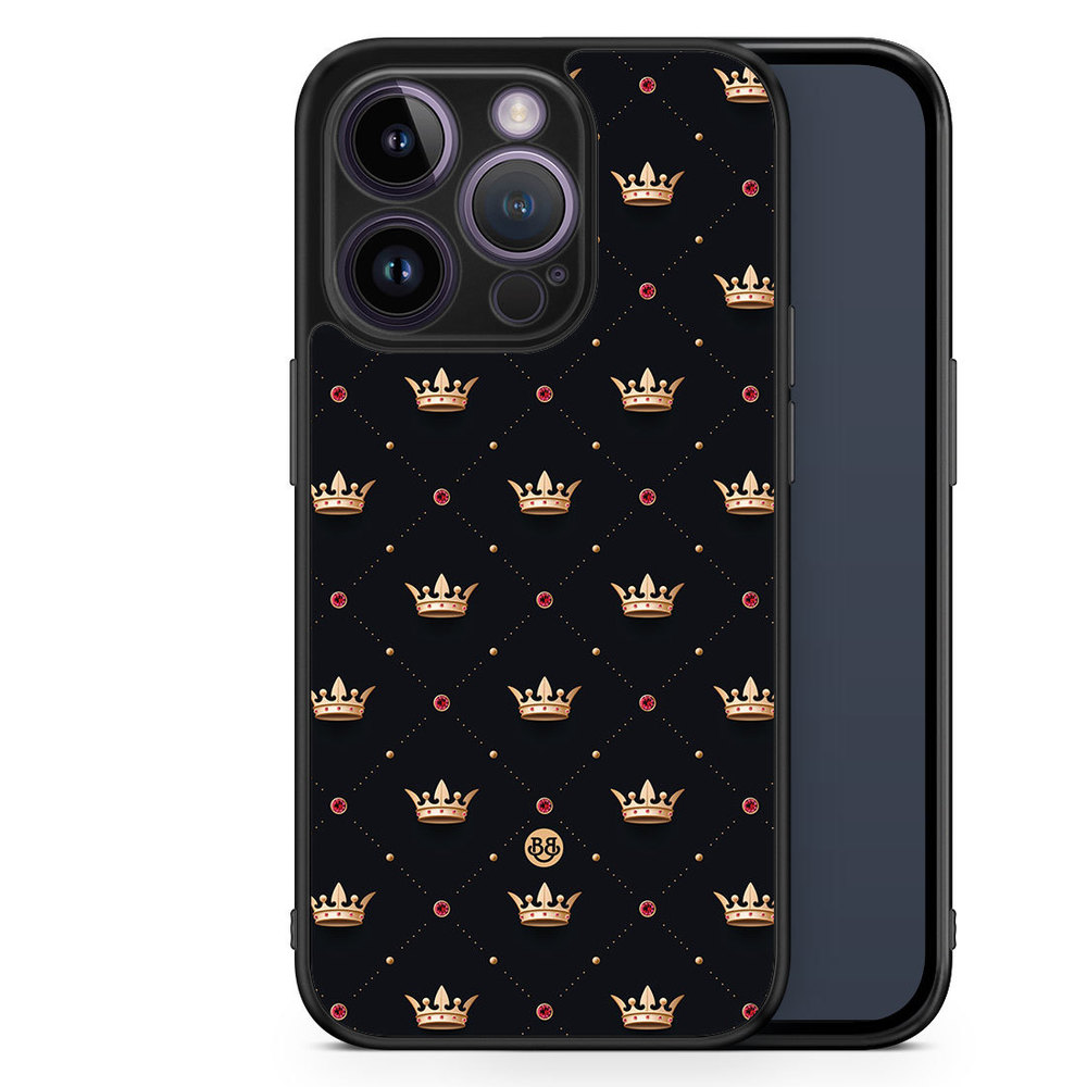 iPhone 14 Pro Case - Golden Crowns