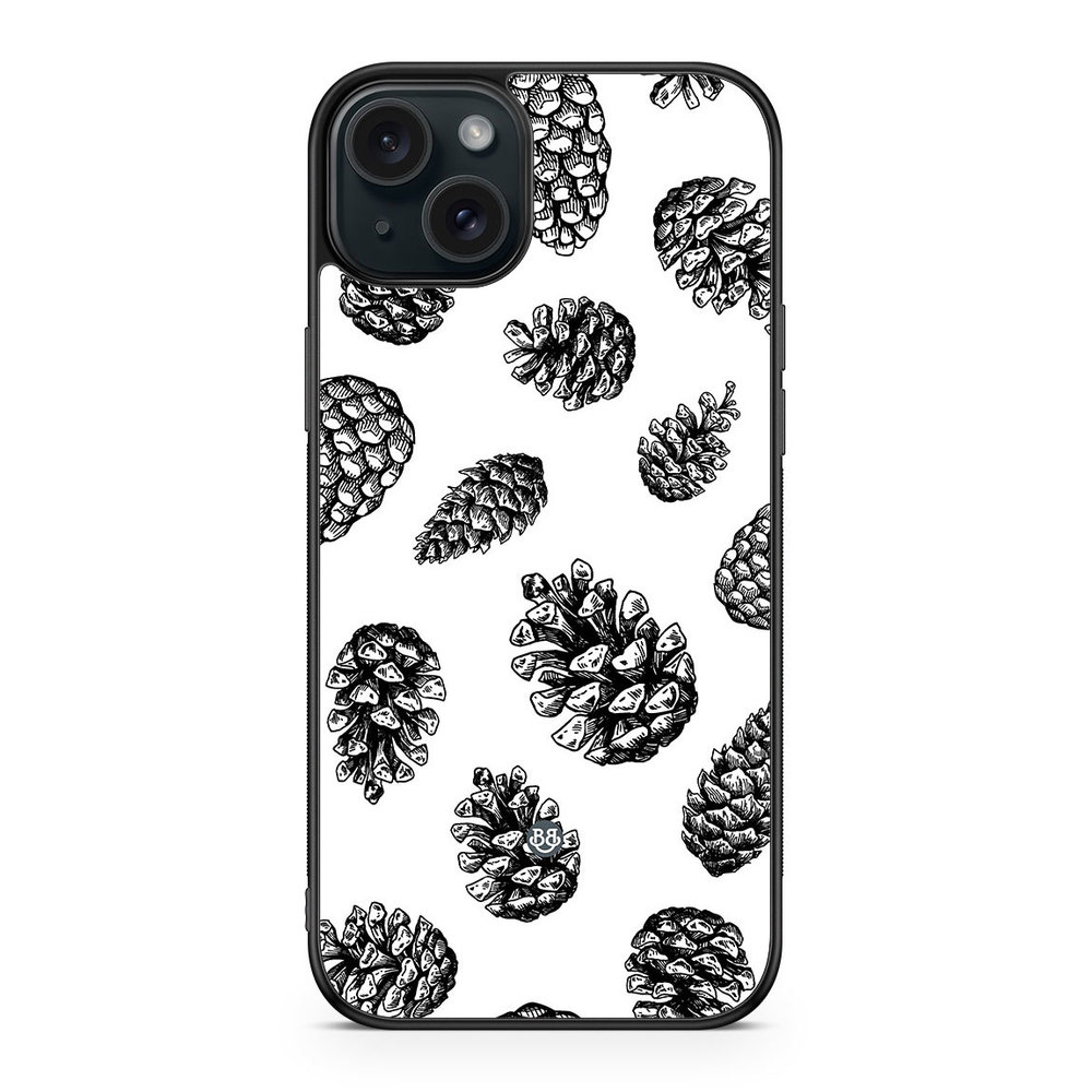 iPhone 15 Plus Case - Pine Cone Pattern