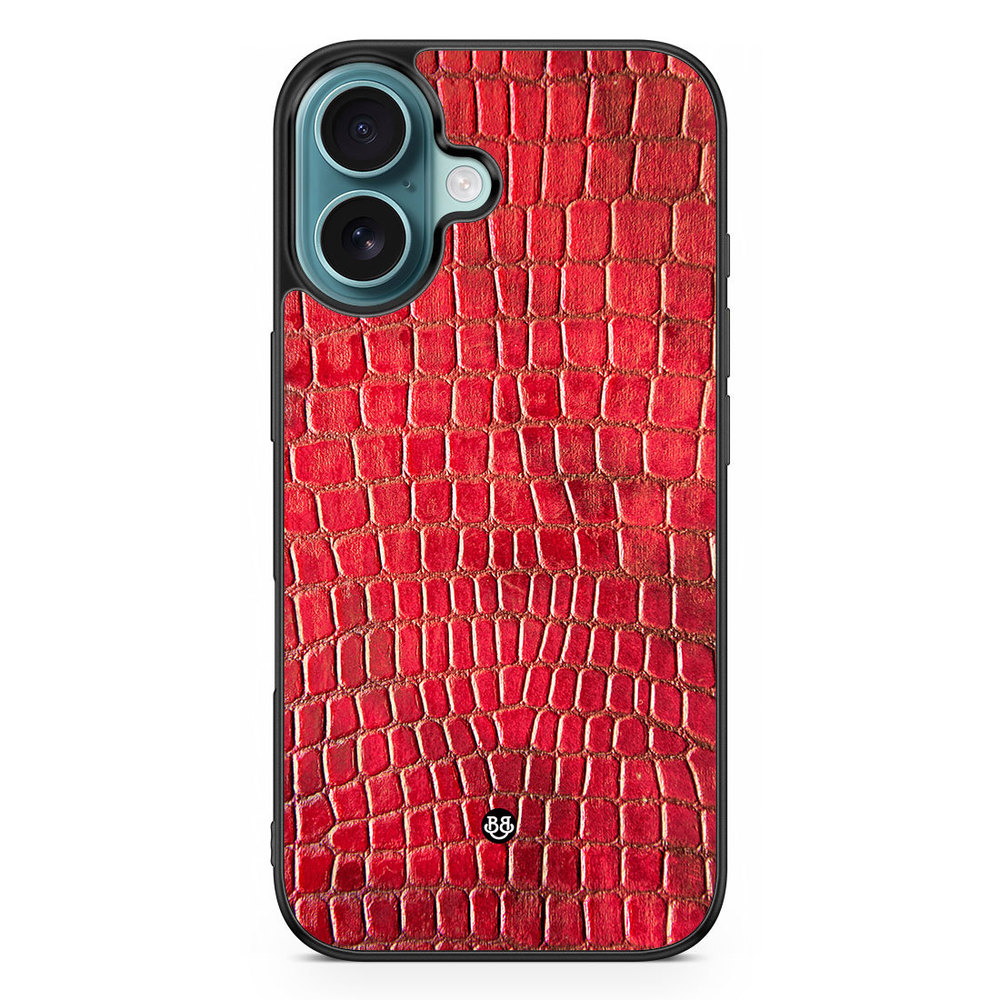 iPhone 16 Case - Red Snake