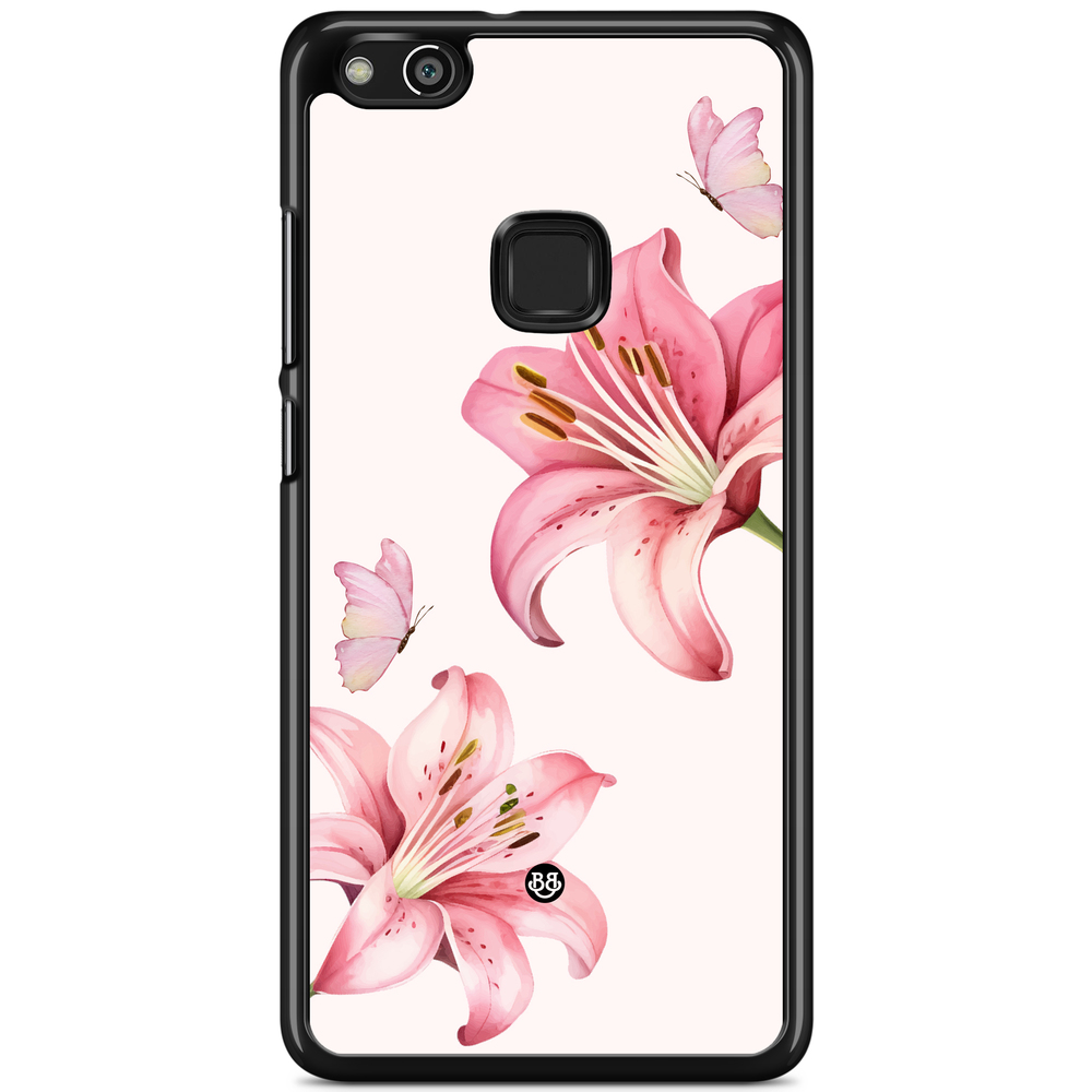 Huawei P10 Lite Case - WILD BLOOM - Pink Lily