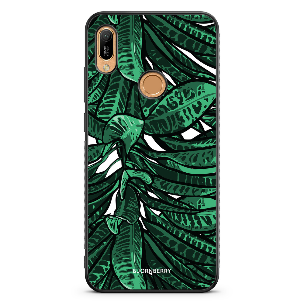 Huawei Y6 2019 Case - Tropical Leaves