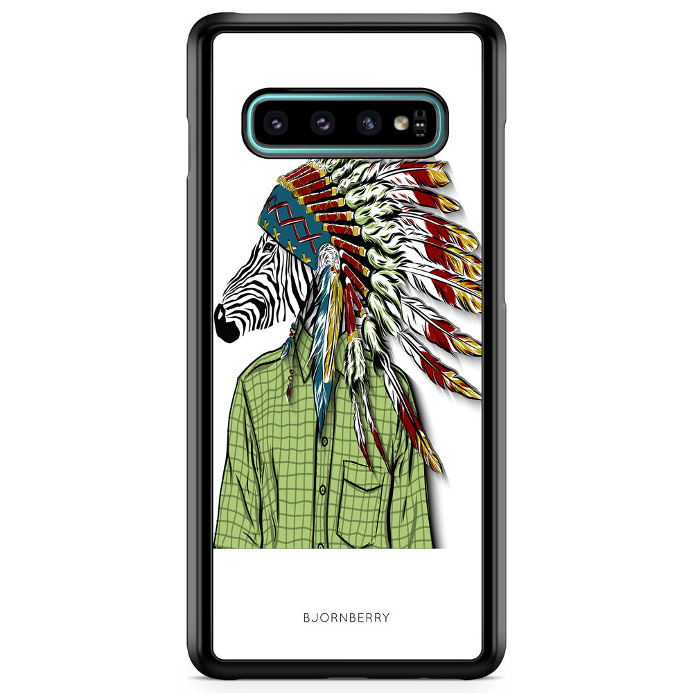 Samsung Galaxy S10 Plus Case - Hipster Zebra