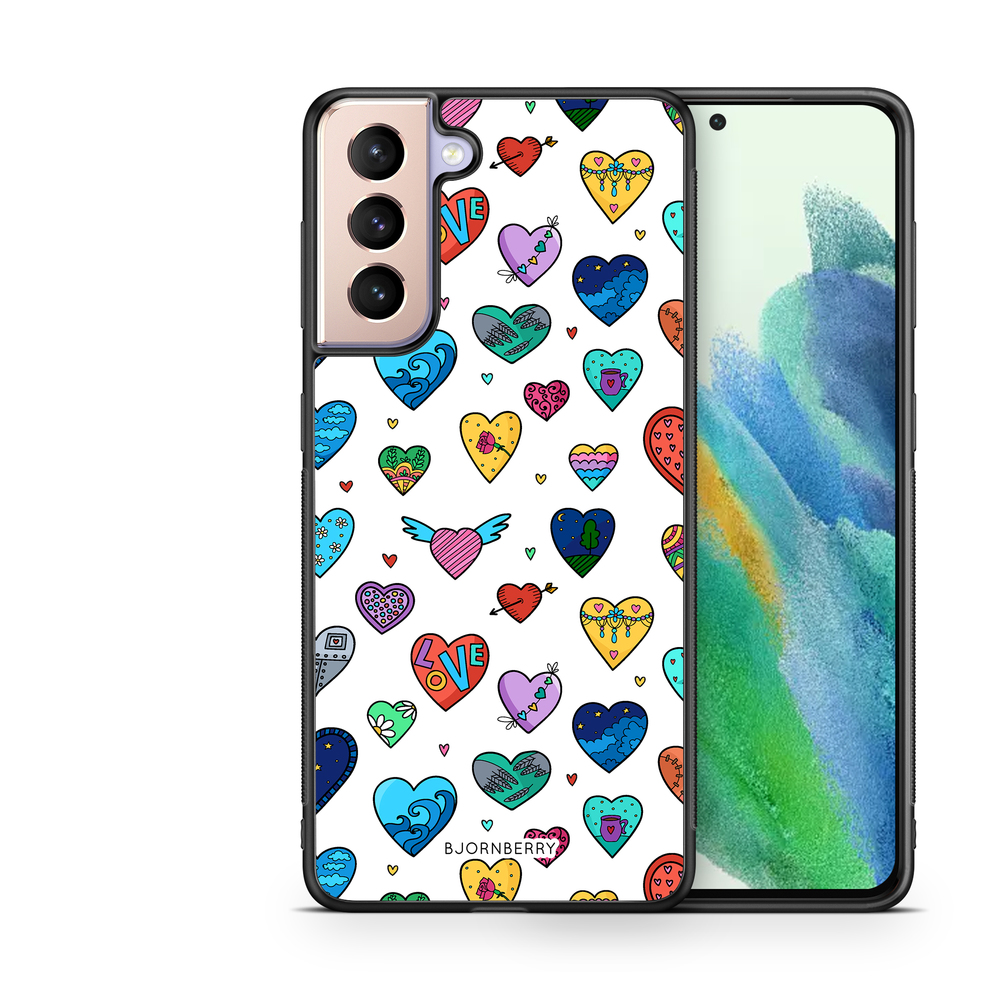 Samsung Galaxy S21 FE 5G Case - Hearts