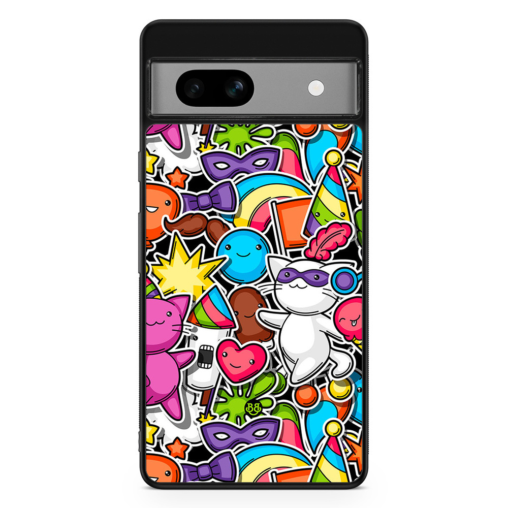 Google Pixel 7a Case - Cute Sticker