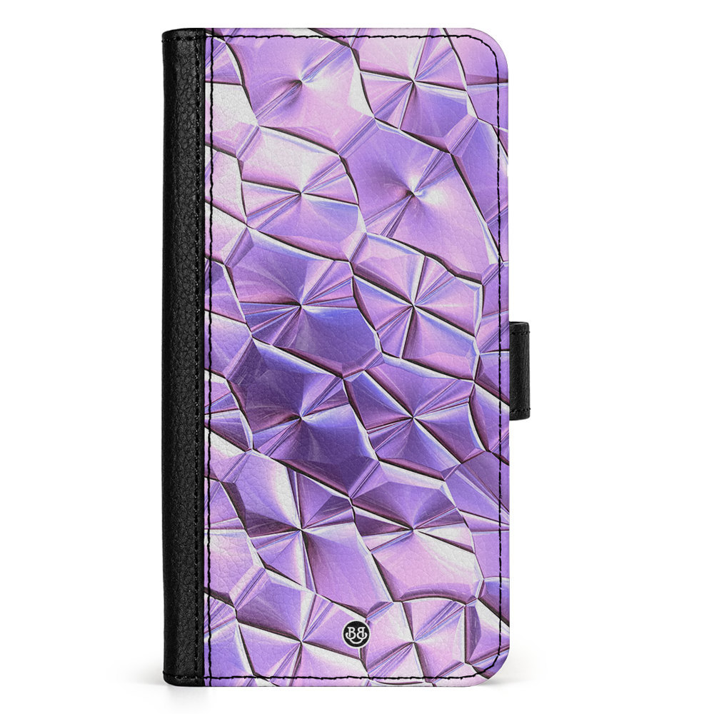 Samsung Galaxy S24 Plus Wallet Case - Purple Crystal