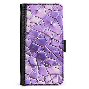 Samsung Galaxy S24 Plus Wallet Case - Purple Crystal