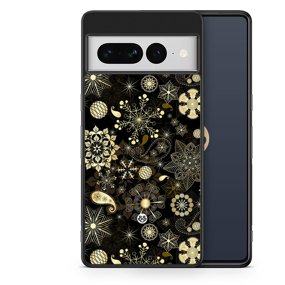 Google Pixel 7 Pro Case - Christmas Glitter