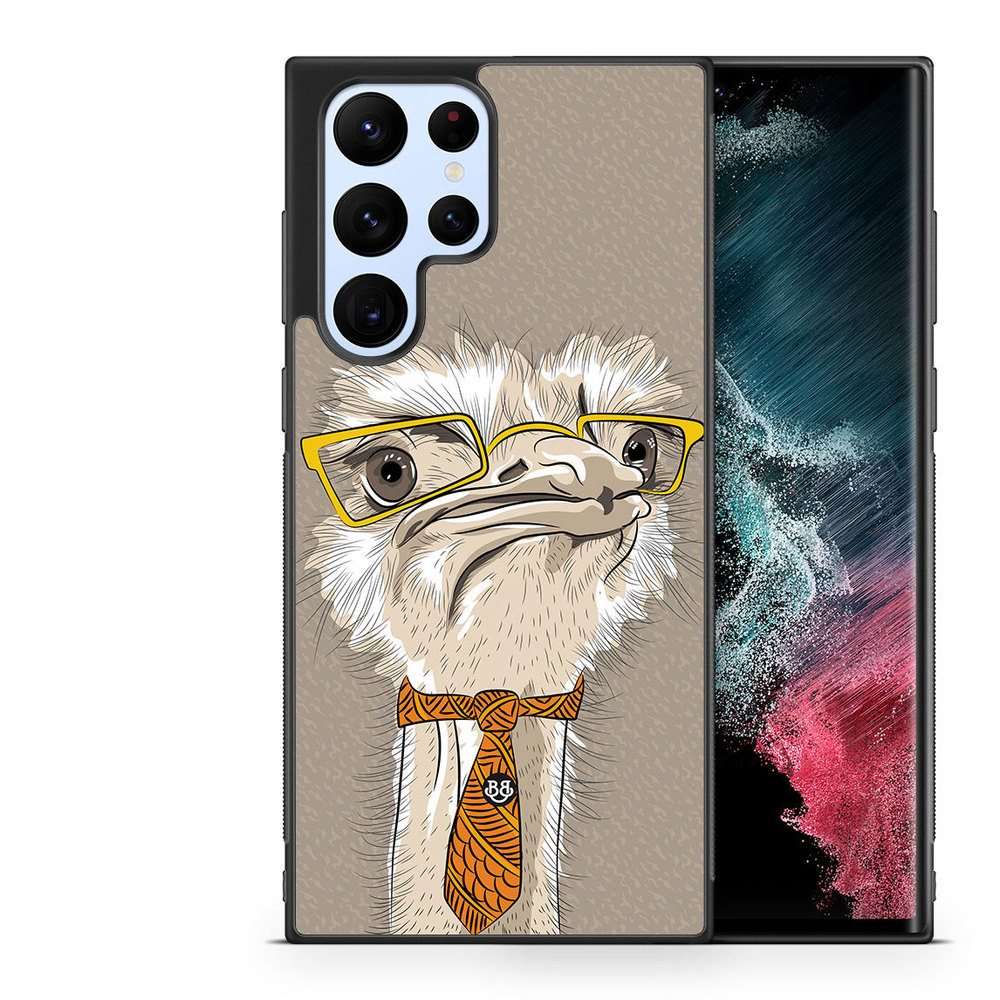 Samsung Galaxy S23 Ultra 5G Case - Hipster Ostrich