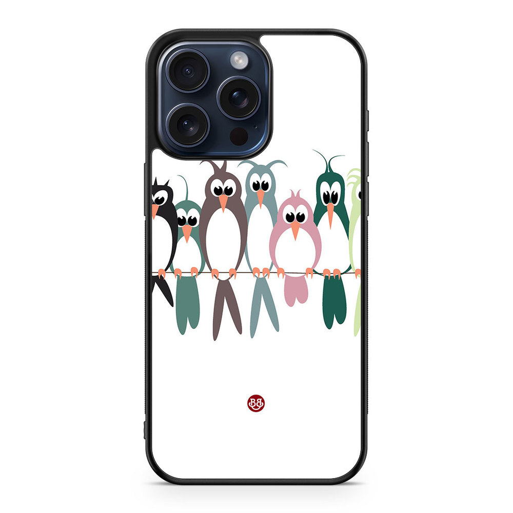 iPhone 15 Pro Max Case - Birds on a string
