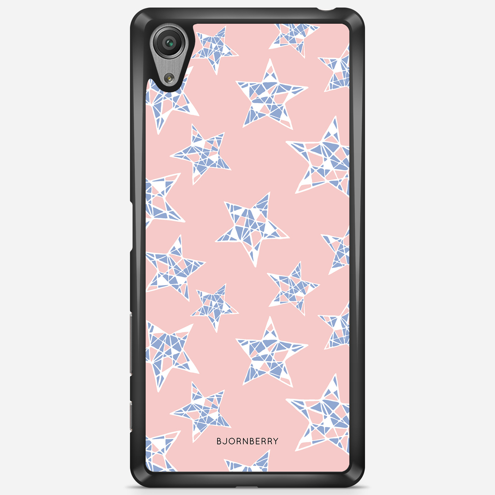 Sony Xperia X Performance Case - Rose Quartz Stars