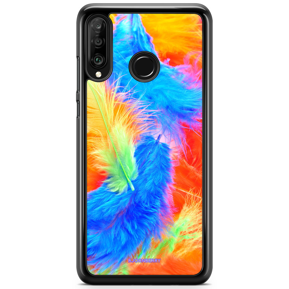 Huawei P30 Lite Case - Easter Feathers