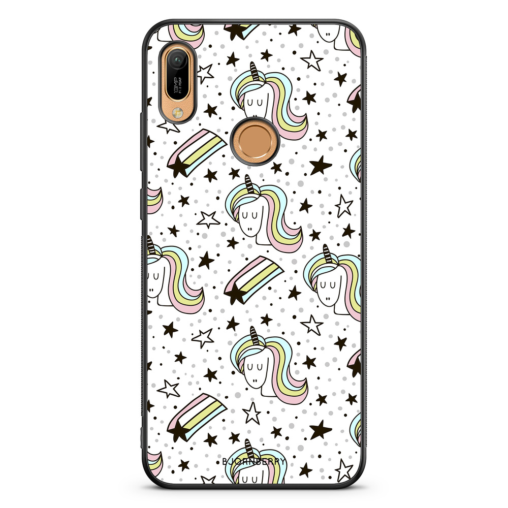 Huawei Y6 2019 Case - Unicorn Pattern