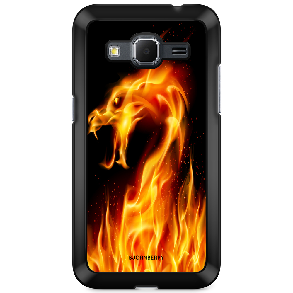 Samsung Galaxy Core Prime Case - Flames Dragon