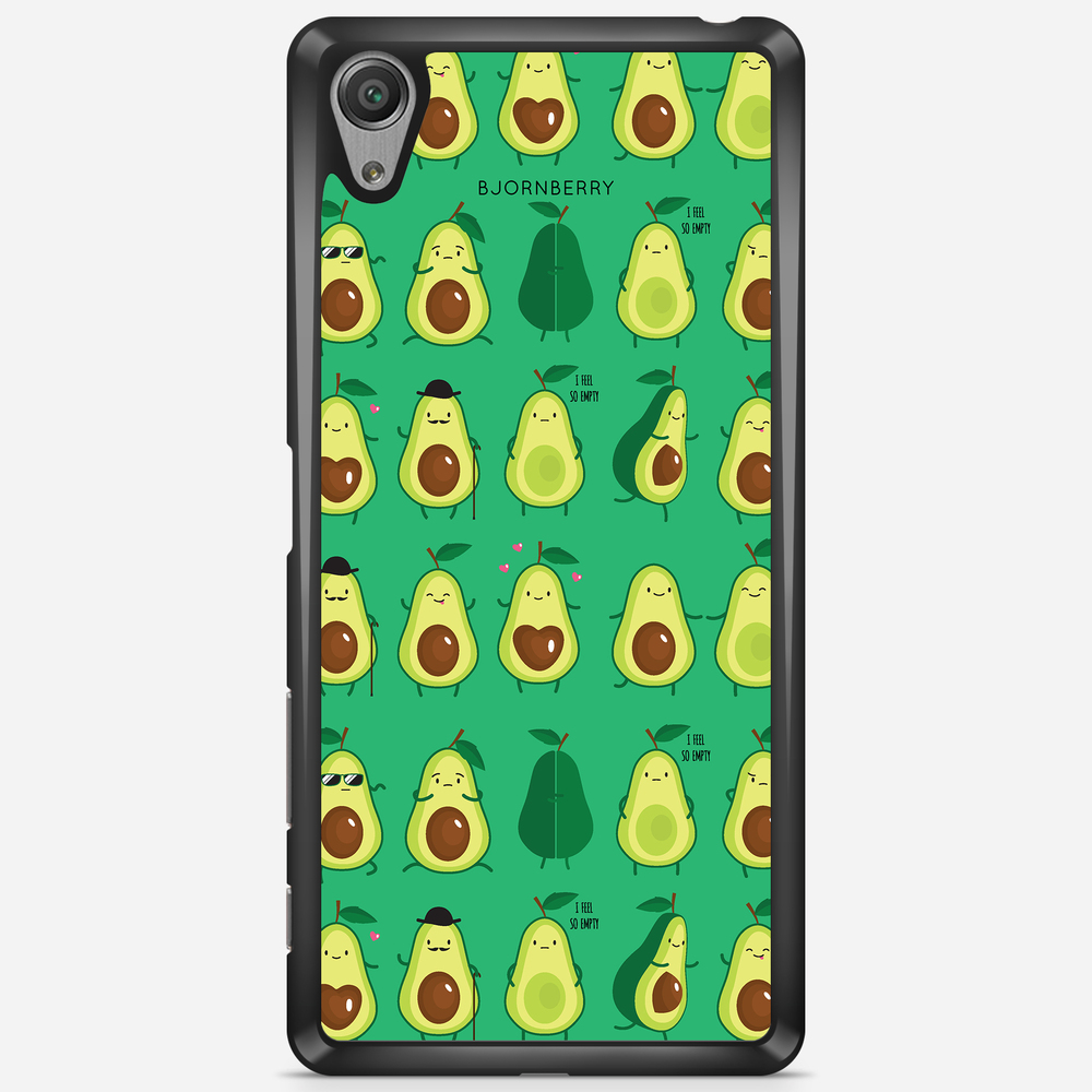 Sony Xperia X Performance Case - Avocado Pattern