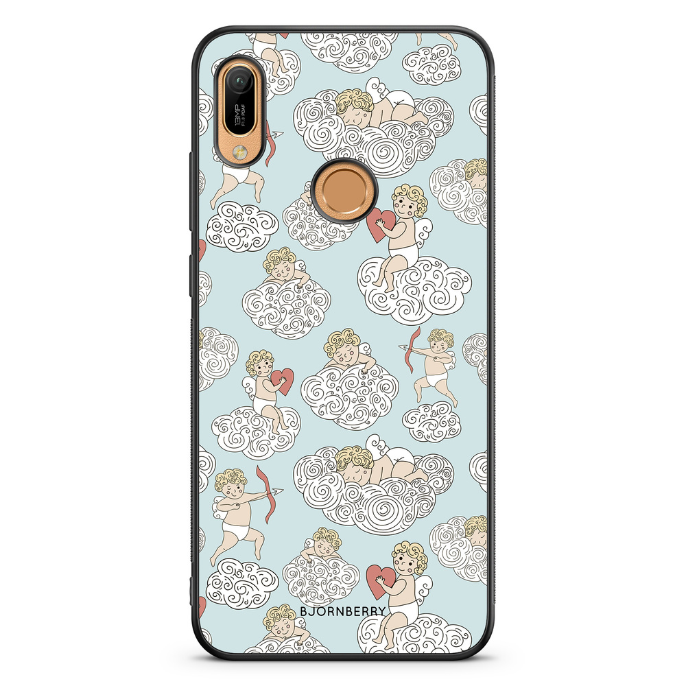 Huawei Y6 2019 Case - Angels and Clouds
