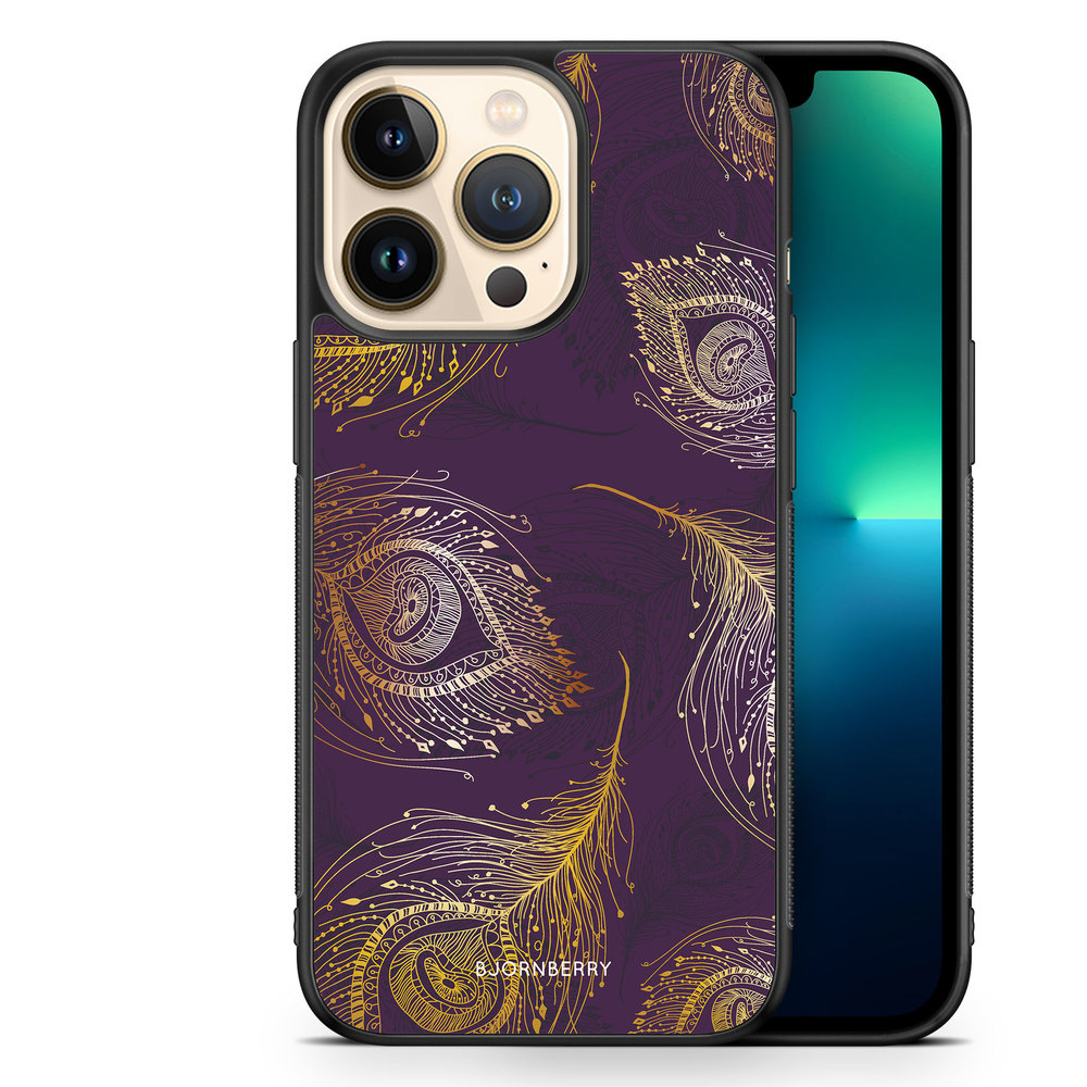 iPhone 13 Pro Case - Peacock Feathers