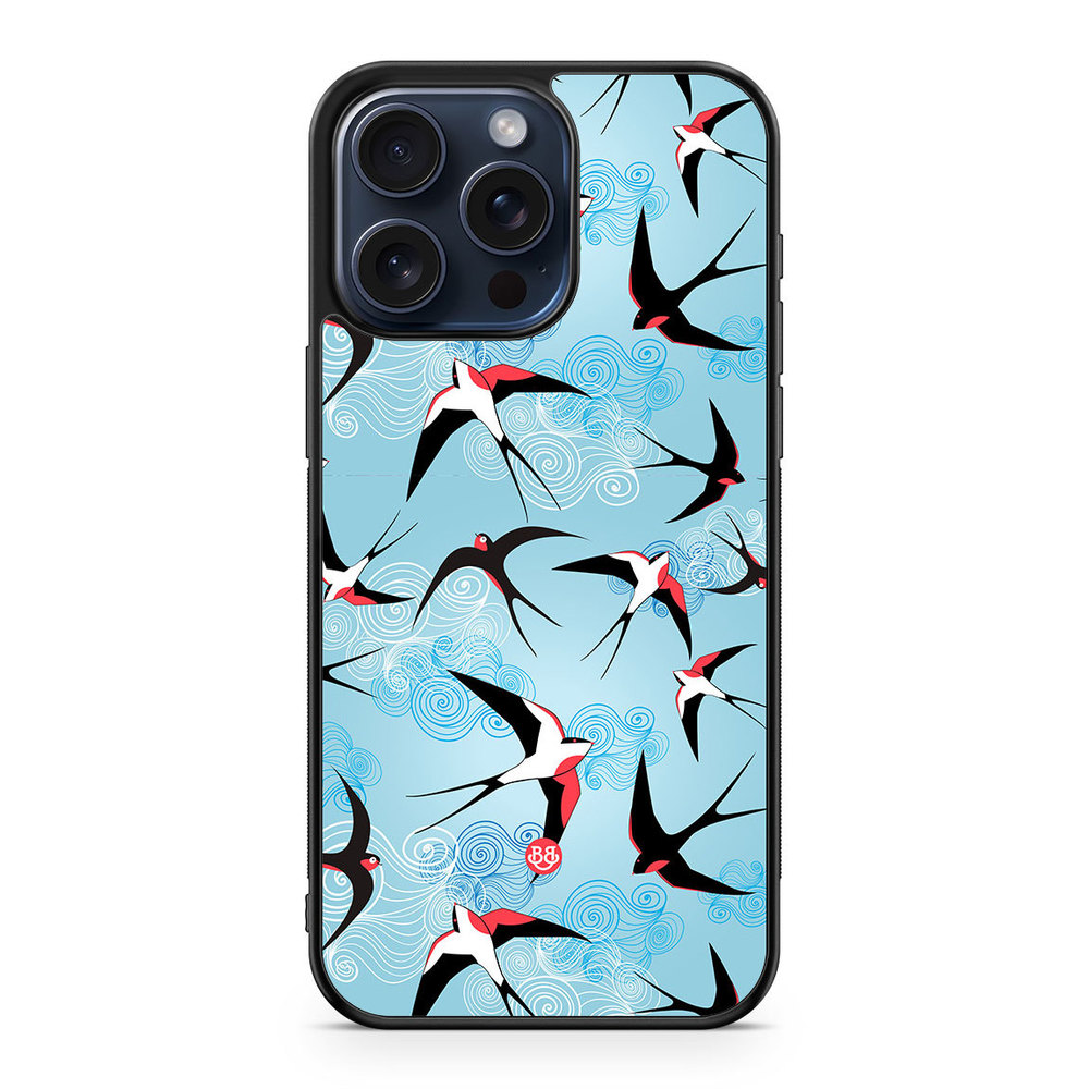 iPhone 15 Pro Max Case - Swallows