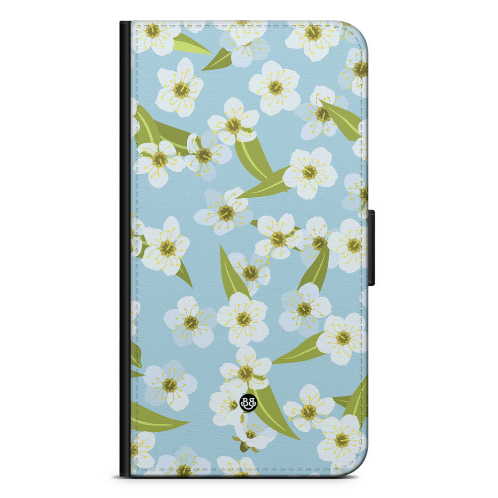 Xiaomi Mi Note 10 Lite Wallet Case - SUMMER GARDEN - Blossom Sky
