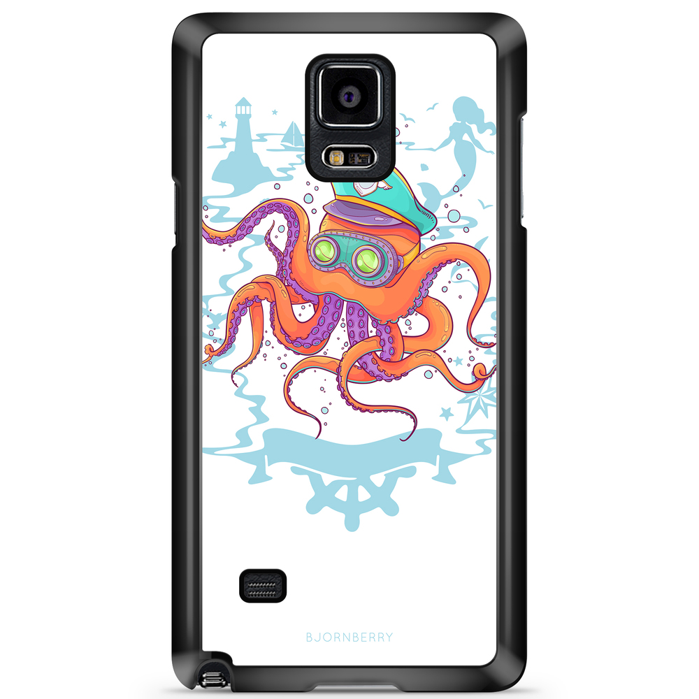 Samsung Galaxy Note 4 Case - Captain Octopus