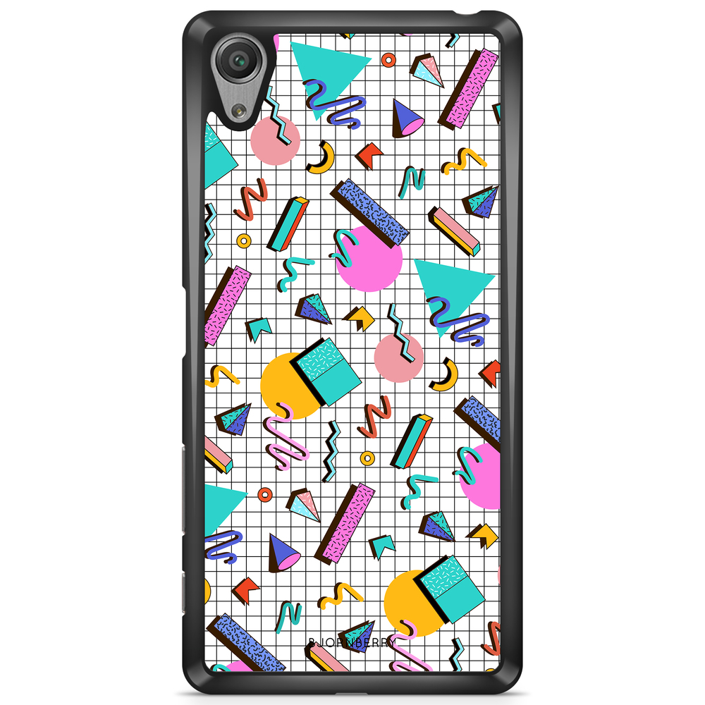 Sony Xperia XA1 Case - 80s Pattern