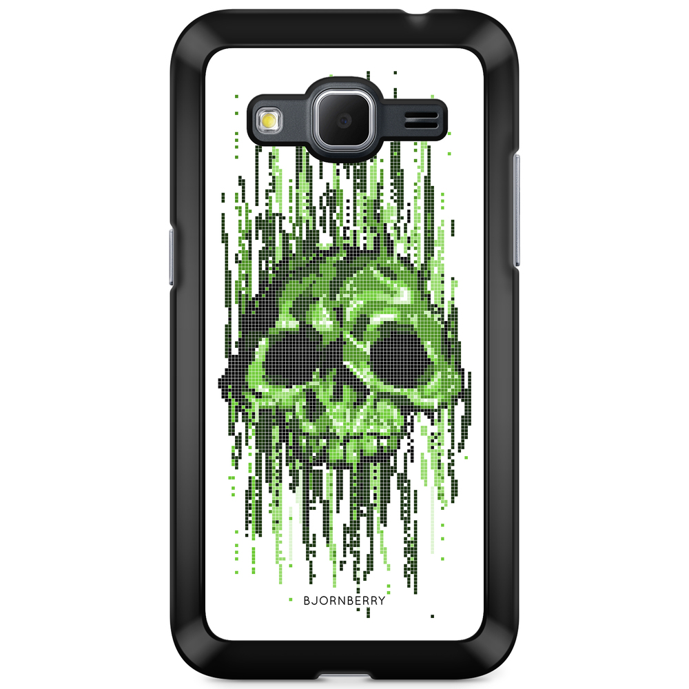 Samsung Galaxy Core Prime Case - Data Virus Skull