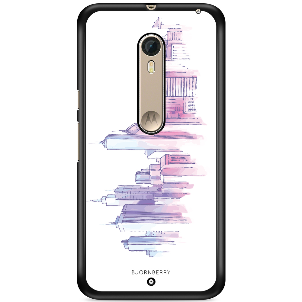Moto X Style Case - Watercolor Skyline