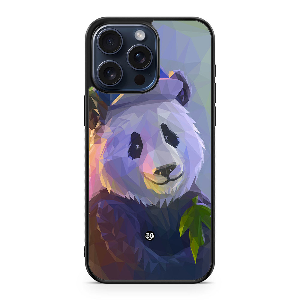 iPhone 15 Pro Max Case - Colorful Panda
