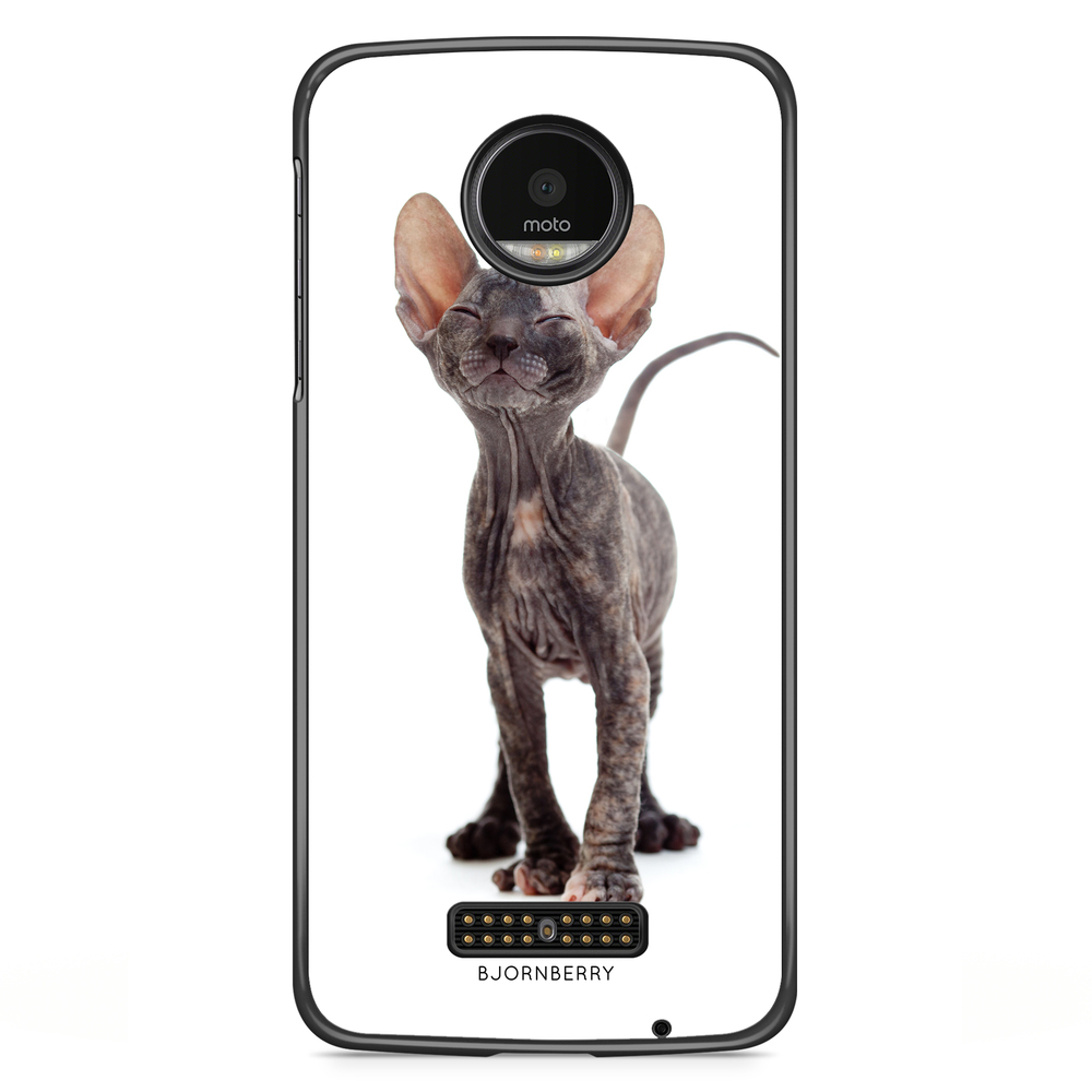 Moto Z2 Play Case - Hairless Cat
