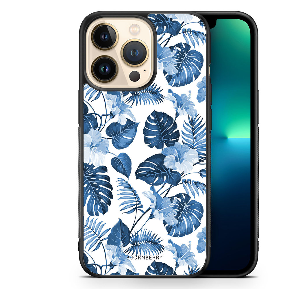 iPhone 13 Pro Case - Blue Flowers