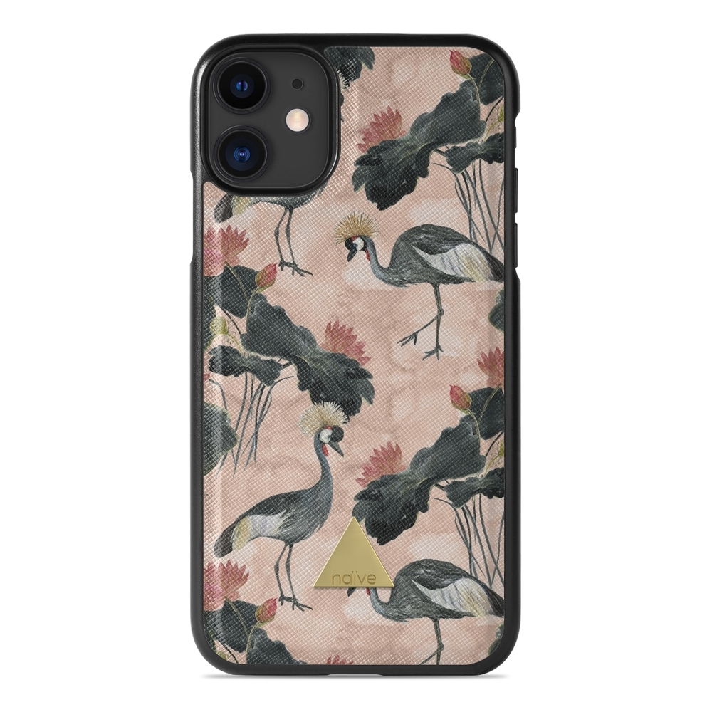 Naive iPhone 11 Case - Crowned Bird