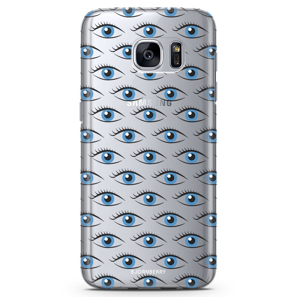 Samsung Galaxy S7 TPU Case - Blue Eyes
