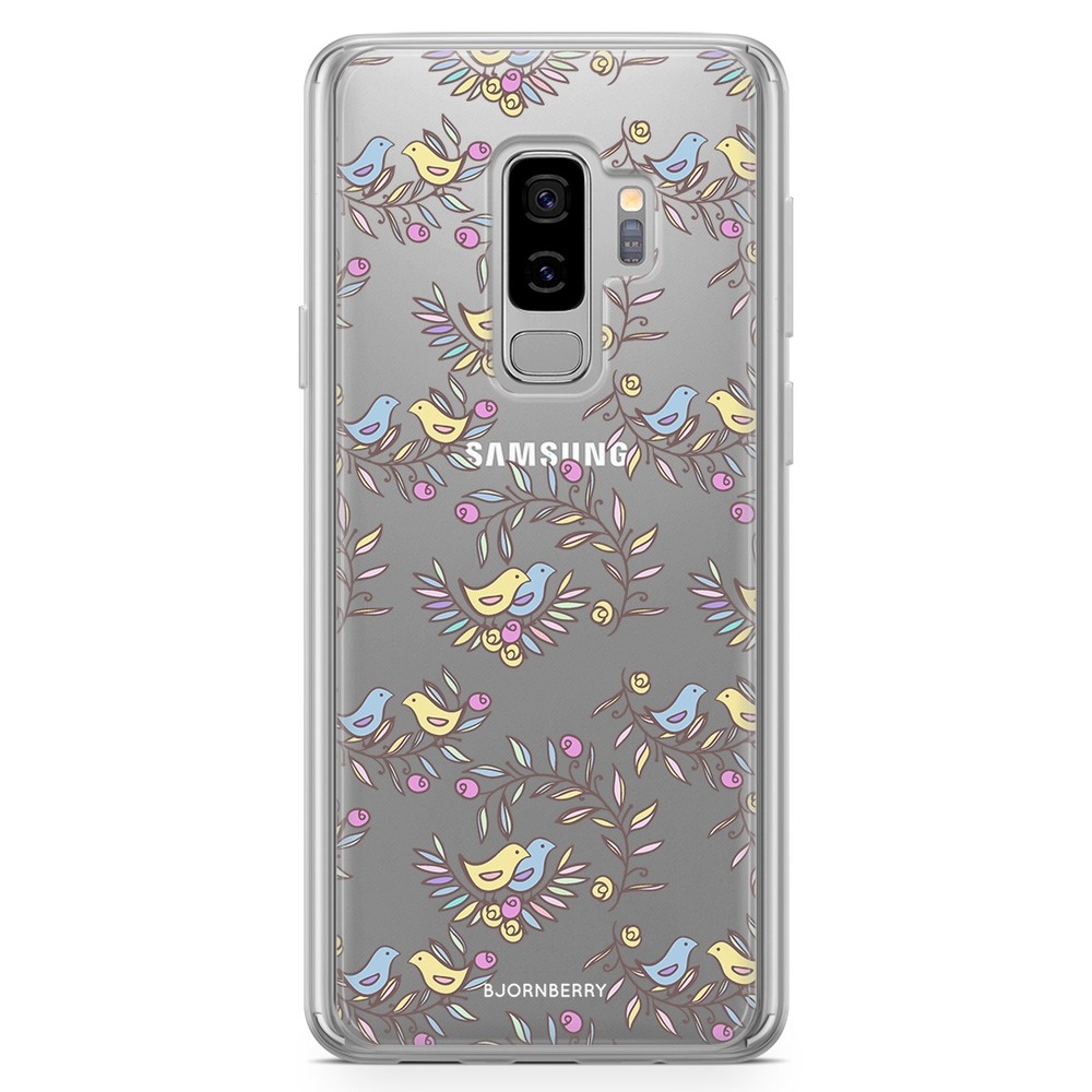 Samsung Galaxy S9 Plus Fashion Case - Bird Pattern