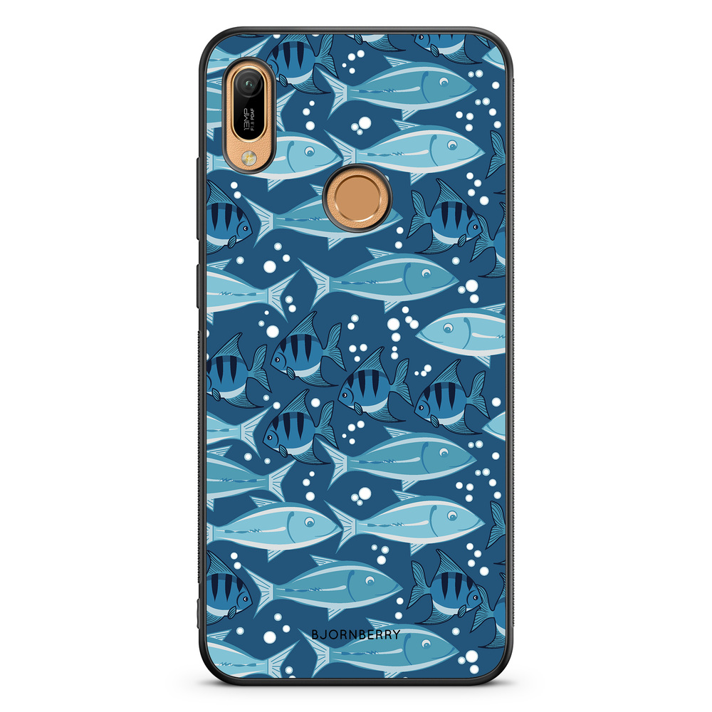 Huawei Y6 2019 Case - Fish Pattern
