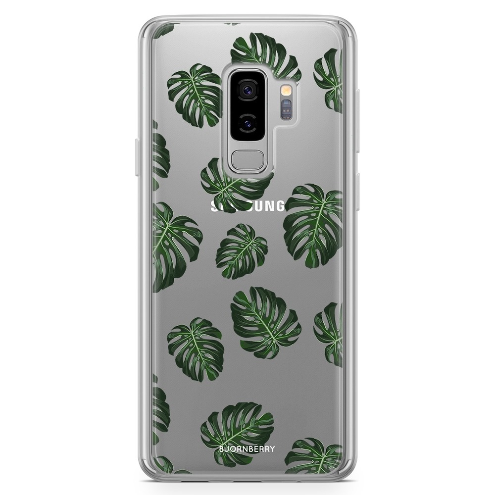 Samsung Galaxy S9 Plus Fashion Case - Monstera Pattern