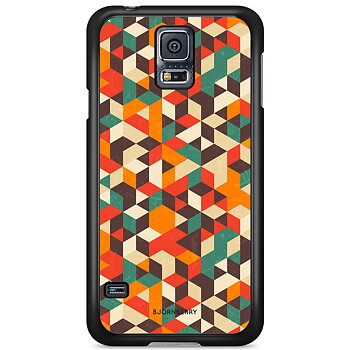 Samsung Galaxy S5/S5 NEO Skal - Retro Geometri