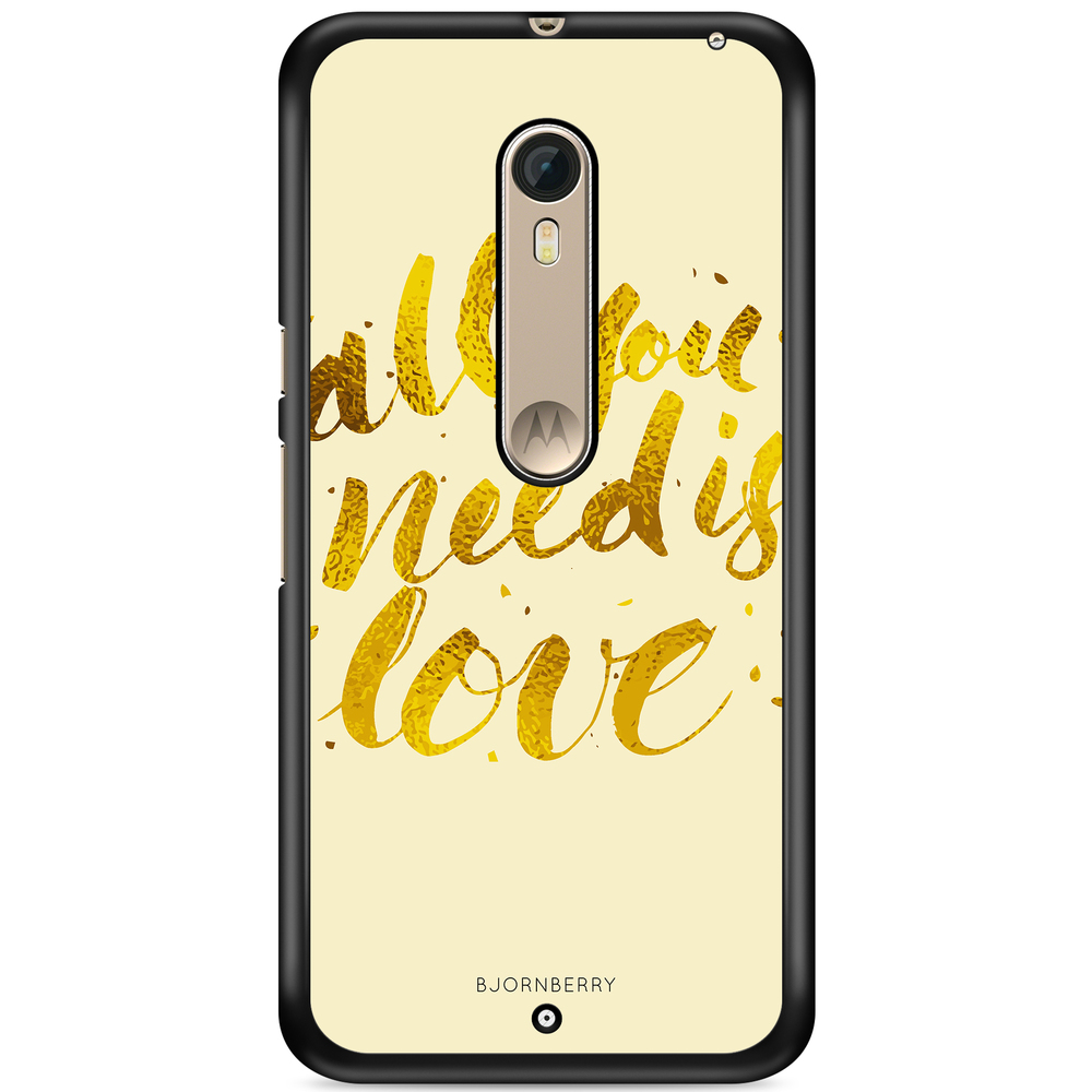 Moto X Style Case - All You Need is Love