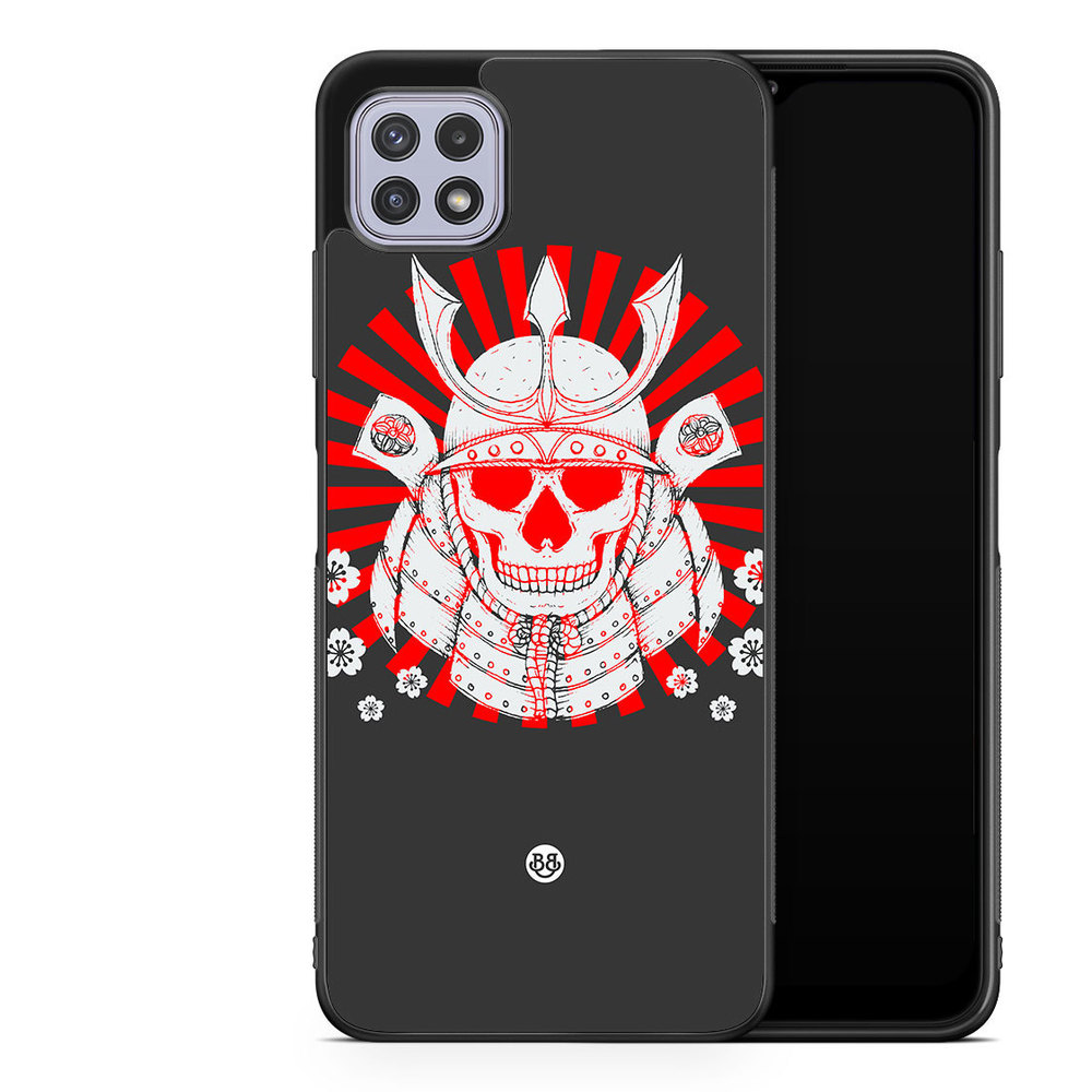 Samsung Galaxy A22 4G Case - Samurai skull