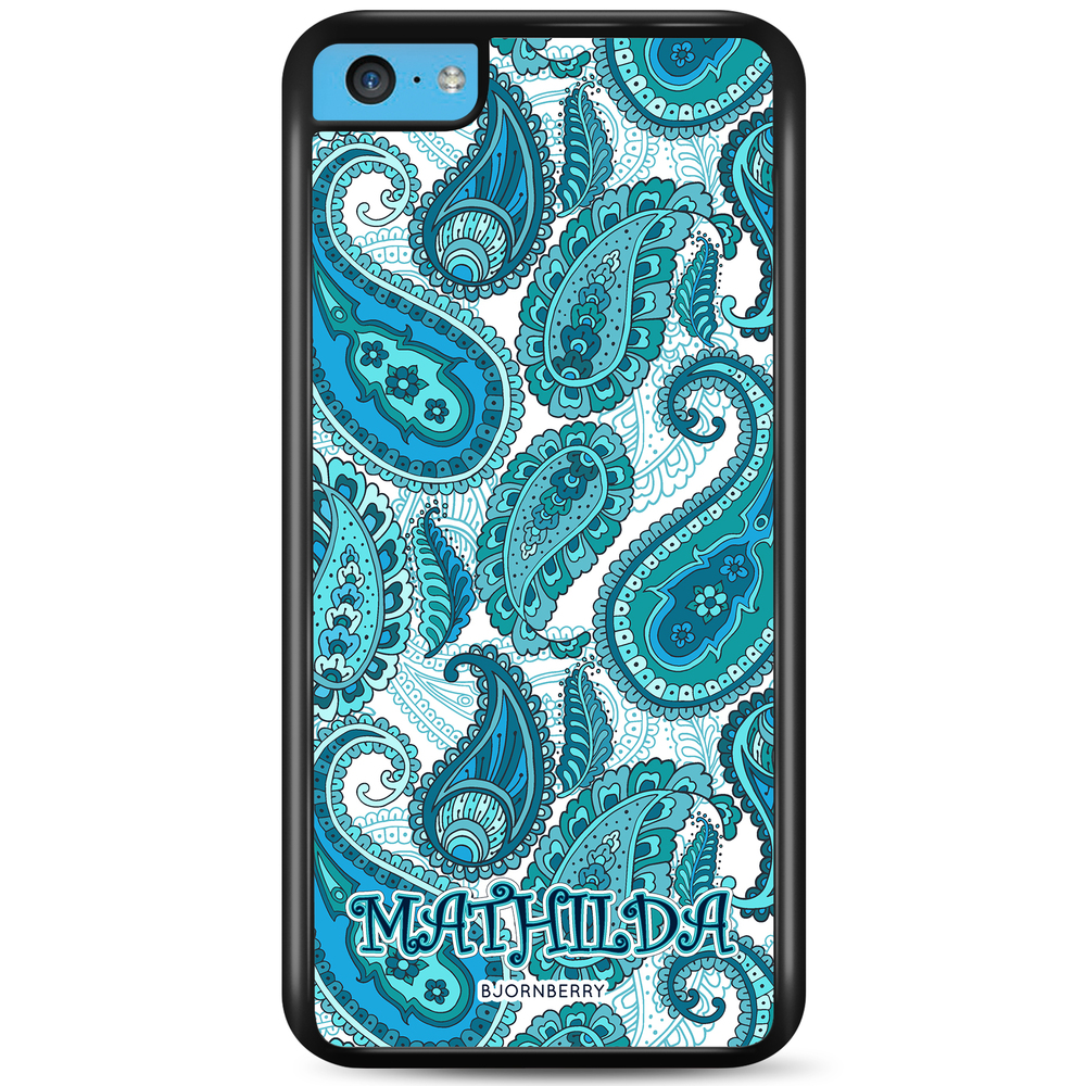 iPhone 5C Case Custom - Paisley Name