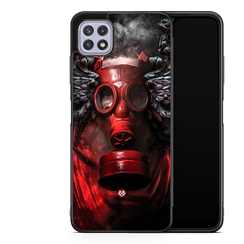 Samsung Galaxy A22 4G Case - Gas Mask