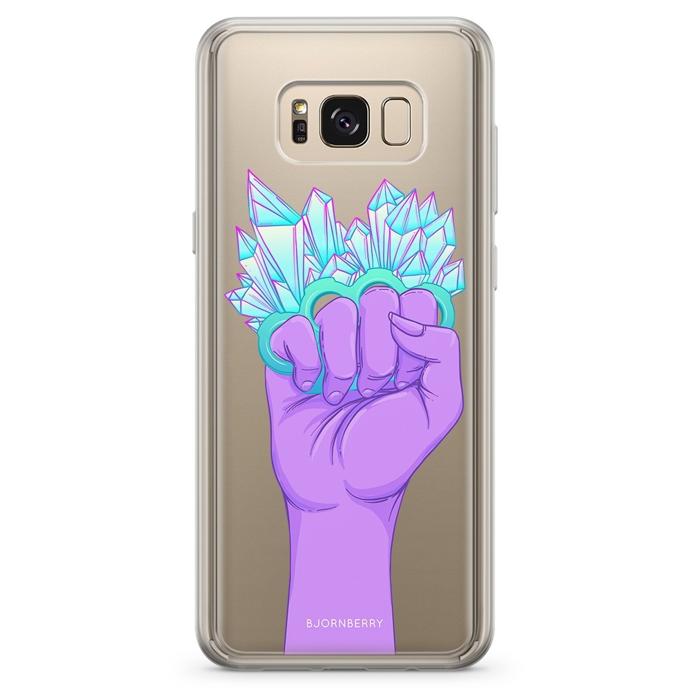 Samsung Galaxy S8 Plus Fashion Case - Crystal Knuckles