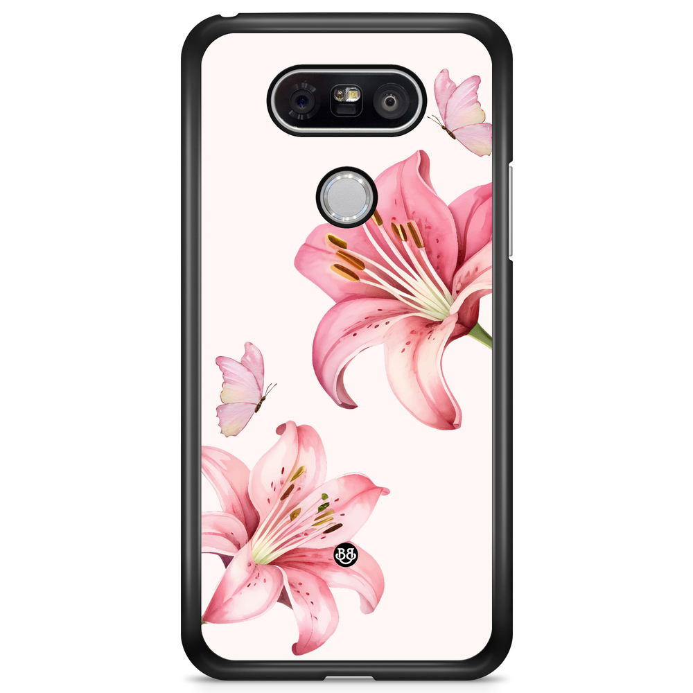 LG G5 Case - WILD BLOOM - Pink Lily