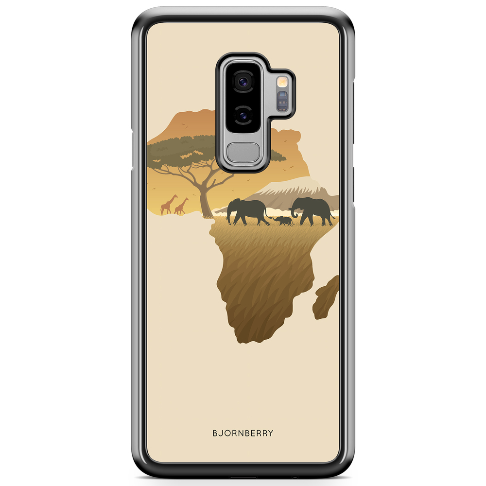 Samsung Galaxy S9 Plus Case - Africa Brown