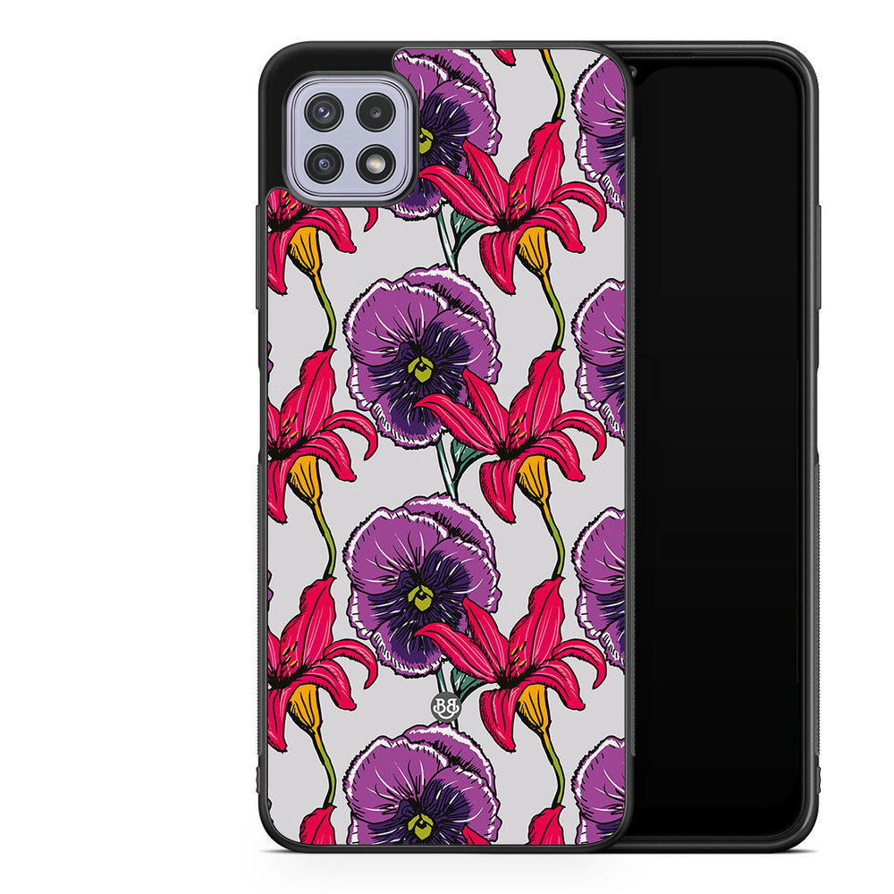Samsung Galaxy A22 4G Case - Flowers